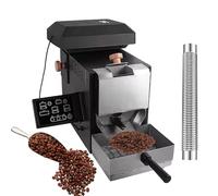 Automatic Coffee Roaster Machine, 200g Capacity, Adjustable Timer, Variable Heat Settings, Air Fan Setting for Beans and Nuts