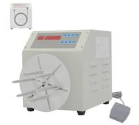 Automatic Coil Winding Machine, 120W Wire Spooler with 0-3000RPM Adjustable Speed, Digital Control, Forward and Reverse, for Data and Power Cables