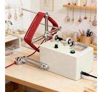 Automatic Coil Winding Machine, 3200 RPM Speed, Adjustable with Reset Function, Maximum Circumference 50cm, Ideal for Teaching and Team Building