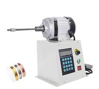 Automatic Coil Winding Machine, 800W Digital Control Adjustable Speed, 0.5-2mm Wire, Efficient Wire Wrapping with Auto Reversal