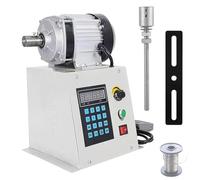 Automatic Coil Winding Machine, Digital Control Coil Winder with LCD Screen and Foot Switch, Electric Winder Tool with Reverse Rotation, for Winding 4 Pieces of 1.85mm Enameled Wire(500W)