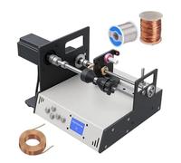 Automatic Coil Winding Machine, Programmable LCD Speed 120-900 RPM Cable Tube Amplifier Winder with Auto-Wire Alignment, 2.3NM Torque
