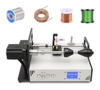 Automatic Coil Winding Machine with LCD Screen, Industrial Grade for Cable Tube Amplifier, Metal Wire, Fishing Line, Silk Thread