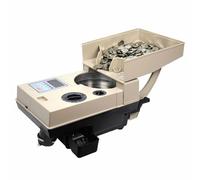 Automatic Coin Counter & Sorter, 1200 Coins/min, High Speed Money Counter for Most Coins, Cumulative Count with Fault Self Test