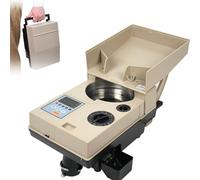 Automatic Coin Sorting Machine, Electric Coin Counter, Sorts 1200 Coins/Minute, Accurate Coin Sorting for Home, Business, Financial Use