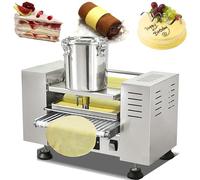 Automatic Commercial Pancake Machine - Intelligent Temperature Control for Perfect Pancakes and Puff Pastry - Thickness Adjustable from 0.04cm to 0.12cm