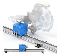 Automatic Concrete Saw Guide Rail with Remote Control, Adjustable Cutting Depth 1.5m/4.9ft for Flooring & Walls