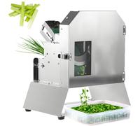 Automatic Conveyor Belt Cutter,Electric Vegetable Slicer SteelTray