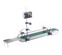 Automatic Conveyor Belt with External Speed Controller, Precise Control & Fiber Optic Intelligent Function for Production Automation