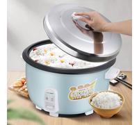 Automatic Cooking Large Capacity Commercial Rice Cooker - With Warmer Function, Removable Non-Stick Bowl, Measuring Cup & Spatula (8L)