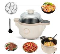 Automatic Cooking Machine, 1400W Stir-fry Pan, 3.5L Rotating Wok with 360° Heating, HD Touch Screen, Non-Stick Pan, Lazy Cooking Solution