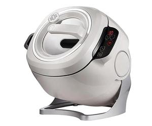 Automatic Cooking Machine,2000W 6L auto cooking wok Fried rice machine,One-click Smart Start, Three Speed Adjustable,360 ° Automatic Rotation, for Stir Frying, Stewing, Cooking, and Soup Making