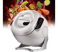 Automatic Cooking Machine 2000W 6L - One-Click Smart Start - 360° Automatic Rotation - Three Speed Adjustable