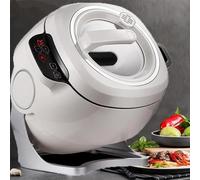 Automatic Cooking Machine, 2000W Power, 6L Capacity, One-Click Start, Adjustable Speeds, 360° Rotation, for Stir-Frying, Stewing, and Cooking