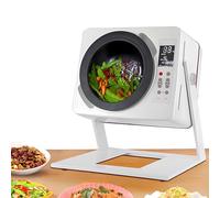 Automatic Cooking Machine Robot 6L Large Capacity w/Removable Non-Stick Pot,15-30 RPM Speed,3-Min Quick Cook,Multi-Angle Tilt,Automatic Stir Fry Cooker for Restaurants & Home Use