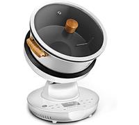 Automatic Cooking Machine, Smart One-Click Start, 360° Rotation for Effortless Frying, Stewing, and Stir-Frying, Portable Design for Any Kitchen