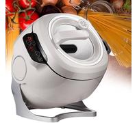 Automatic Cooking Wok Fried Rice Machine 6l Automatic Cooking Pot, Adjustable Speed 360° Automatic Stir Fry Robot for Stir Frying, Stewing, Cooking,110V