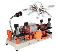 Automatic Copy Cutter Machine, Double Head Duplicator with Fine Adjustment Needle Reversing Device, for Cutting Metal Objects