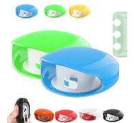 Automatic Cord Reel, 2026 New Automatic Cords Winder Wrap for Cable Management, Portable Retractable Cord Organizer for USB, Headphone, Data Cables, No More Tangled Cords (Blue+Green)