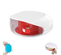 Automatic Cord Reel, Automatic Cord Reel Cable Management, Travel Recovery Wire Collection Organizer Charging Tangle for USB Cables, Headset Cables (White)