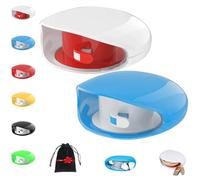 Automatic Cord Reel,Progressdo/Proceedingt Retractable Charging Cord Organizer for Travel and Organization,Compact Portable Cable Winder Accessory for Phone,Earbuds,Headphone,Reader (2pcs-01+02)