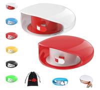 Automatic Cord Reel,Progressdo/Proceedingt Retractable Charging Cord Organizer for Travel and Organization,Compact Portable Cable Winder Accessory for Phone,Earbuds,Headphone,Reader (2pcs-01+03)