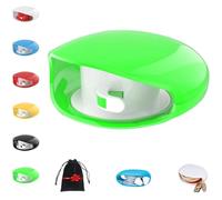 Automatic Cord Reel,Progressdo/Proceedingt Retractable Charging Cord Organizer for Travel and Organization,Compact Portable Cable Winder Accessory for Phone,Earbuds,Headphone,Reader (06Green)