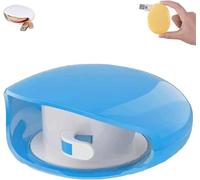 Automatic Cord Reel,Retractable Cable Management Charging Cord Organizer,Roll Earphone Cable Cord Averageon,Automatic Wire Laying Reel,Small Winder Case for USB Headphone Data Cables (Blue)