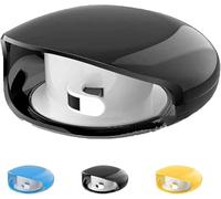 Automatic Cord Reel - Retractable Cable Management Charging Cord Organizer, Self-Winding Wire Holder, No More Tangled Cords, Suitable for Phone USB Home Tablet Chargers Wire (Black)