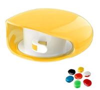 Automatic Cord Reel, Retractable Recovery Cord Reel Wire, Charging Cable Organizer, Small Cable Reel, Suitable for USB Cables, Headphone Cables, Making Them Convenient (Yellow,7*pcs)