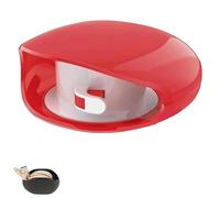 Automatic Cord Reel, Upgrade Retractable Extension Travel Cord Organizer, No More Tangled Cords, for USB Cables, Headset Cable, Data Charging (Red,One)