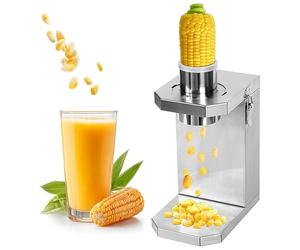 Automatic Corn Huller, Removable Blade, Efficient for Fresh or Dried Corn, 220V, Home and Commercial Use