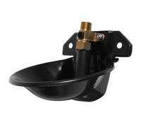Automatic Cow Drinking Water Bowl with Float Control, Large Capacity Metal | Water-saving Design, Smooth round Edge, Easy Maintenance, Suitable for Cattle, Poultry, Farms and Watering Systems
