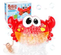 Automatic Crab Bubble Maker Bath, Baby Bath Toys, Blows Bubbles and Plays 24 Children’s Songs, Fun Bathtub Toys, Birthday Gifts for Girl Boys Toy Age 3+