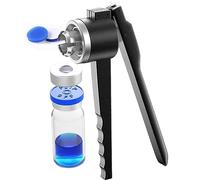 Automatic Crimping Tool for Vial Bottles, Stainless Steel Manual Crimper, 20-30 Caps/Minute, Lab Pharmaceutical Use, No Leakage