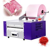 Automatic Crinkle Cut Raffia Shredder, Electric Zigzag Paper Shredder With 12kg Paper, Max 200mm Width, for Gift Wrapping, Crafts & Festivals