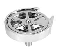 Automatic Cup Washer, G1/2in Cup Washer Cleaner 5.6 x 5.2 x 1.7 in Stainless Steel Glass Rinser for Home Bar Coffee Shop Use