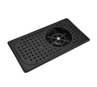 Automatic Cup Washer, Kitchen Sink Accessories G1/2in Threaded Connector for Hotel Cafe Home (FC-12-2 Small Cup Washer [Black])