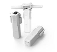 Automatic Curtain Opener, Electric Remote-Controlled Curtain Robot, App/Voice Control, Timer Setup, Temperature & Light Sensing for Roman & U-Type Tracks