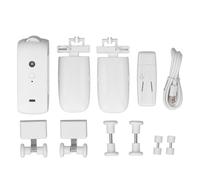 Automatic Curtain Opener Smart WiFi Remote Control Voice Compatible Smart Curtain Controller for Home Bedroom Living Room Office with Quiet Motor Easy Installation
