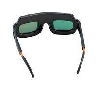 Automatic Darkening Glasses Solar Powered Comfort Fit Fast Darkening Professional Double Wear Welding Glasses