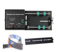 Automatic Darkroom Film Processor Machine, Automatic Development Tank Roller Rolling Stand with1-30min Timer & 4 Preset Programs, Film Camera Accessories, for Multiple Developing Tanks