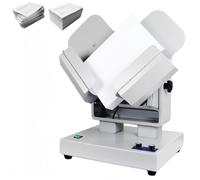 Automatic Desktop Paper Jogger, 2500r/min High-Frequency Vibration with Anti-Static, Holds 1000 Sheets of A3-A5 Paper, for Schools Banks Offices