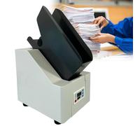 Automatic Desktop Paper Jogger for Aligning & Separating Envelopes, Cards, Small Paper Stock