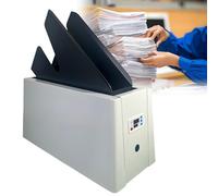 Automatic Desktop Paper Jogger for Aligning & Separating Envelopes, Cards, Small Paper Stock