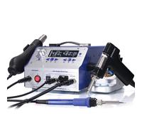 Automatic Desoldering Station with Digital Display, Precision Tool for Electronic Repair, Includes Desoldering Gun and Soldering Iron, Ideal for DIY Projects