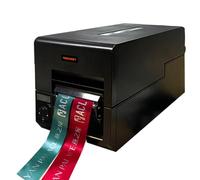 Automatic Digital Satin Ribbon Printer Machine, Embellish Ribbon & Tape Printer with Holder, Hot Stamping Printing Machine for Gift Wrapping