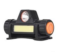 Automatic Dimming Welding Helmet LED Light USB Rechargeable Dual-Purpose Headlamp Adjustable Modes for Night Fishing Camping