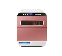 Automatic Dishwasher Freestanding Dishwasher with 6 Place Settings - Rotary Spray 360° Azimuth Touch Control, LED Display, Energy Efficient practical