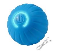 Automatic Dog Ball - ABS Intelligent Pet Toy 2.05 Inch Rechargeable Interactive Ball | Motion Hunting Simulation with LED Light, Automatic Game for Dogs